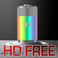 لایو والپیپر باطری اندروید نمایش اطلاعات کامل باطری گوشی Battery HD Free Live Wallpaper