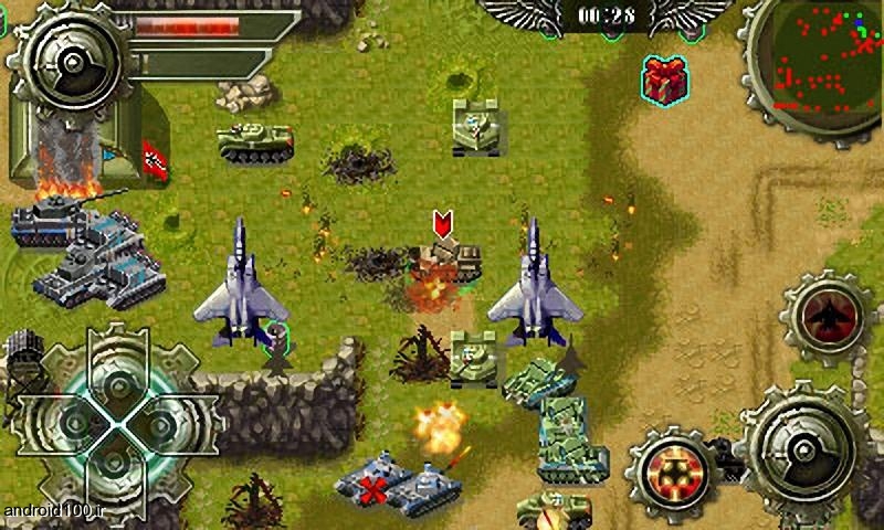دانلود بازی دانلود بازی کلاسیک تانک ها Tank war HD برای اندرویدبهترین بازی های با کیفیت HD برای اندروید
