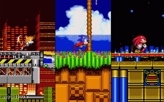 دانلود بازی سونیک اندروید دانلود بازی بازی اندروید Sonic The Hedgehog  v3.0.1